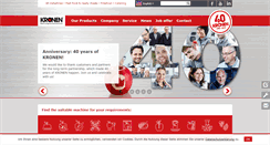 Desktop Screenshot of kronen.eu